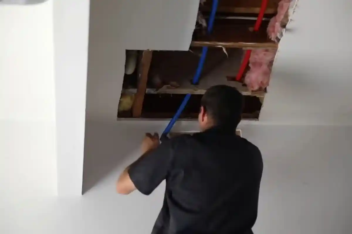 Whole house repiping in a Parker, CO home